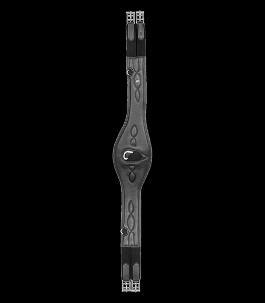 CINCHA CUERO CONFORT WALDHAUSEN NEGRO Y MARRON